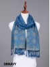 Circle Print Fashion Pashmina W/ Tassels